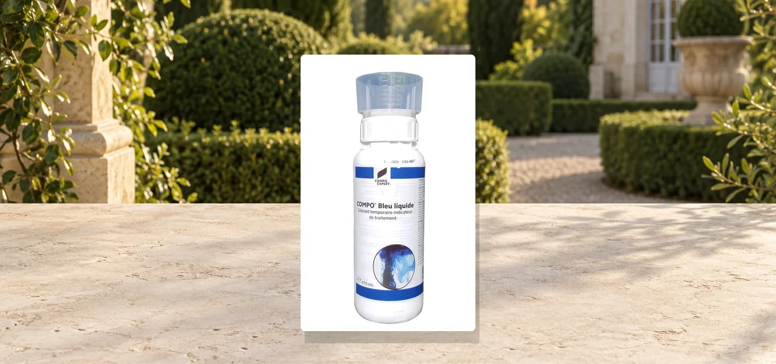 COMPO® Bleu Liquide est le marqueur pour visualiser les pulvérisations